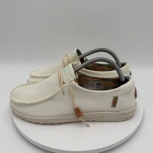 HEYDUDE Women's Wendy Knit White Size 11 Women's Shoes Slip On Shoes